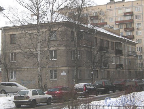 Ул. Лазо, дом 7. Общий вид со стороны дома 8. Фото 22 января 2013 г.