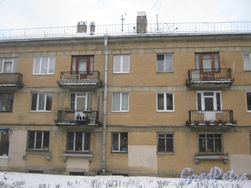 Ул. Лазо, дом 9. Общий вид со стороны дома 8. Фото 22 января 2013 г.