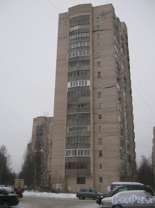 Ул. Руднева, дом 21, корпус 3. Общий вид жилого дома. Фото 25 января 2013 г.