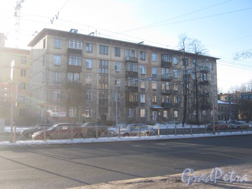 Кантемировская ул., дом 31. Общий вид с чётной стороны улицы. Фото 5 февраля 2013 г.