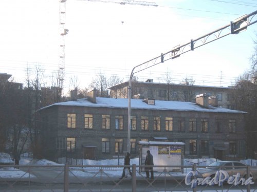 Кантемировская ул., дом 29. Общий вид с чётной стороны улицы. Фото 5 февраля 2013 г.