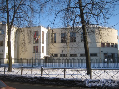Ул. Харченко, дом 27. Общий вид с чётной стороны улицы. Фото 5 февраля 2013 г.