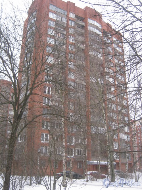 Ул. Киришская, дом 9. Общий вид здания. Фото 30 января 2013 г.