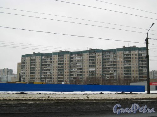 Ул. Бадаева, дом 3. Общий вид жилого дома от улицы Коллонтай. Фото февраль 2013 г.