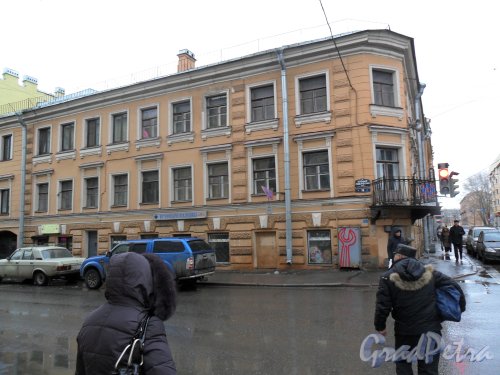 Улица Большая Подьяческая, дом 16. Фото февраль 2013 г.