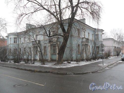 Турбинная ул., дом 43. Вид со стороны Новоовсянниковской улицы. Фото март 2013 г.