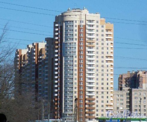 Улица Димитрова, дом 3, корпус 1. ЖК «Кассиопия» после ввода в эксплуатацию.