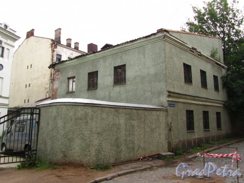 Г. Выборг, Прогонная улица, дом 2А. Общий вид здания. Фото 19 августа 2012 г.