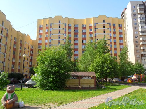Улица Щербакова, дом 20, корпус 1. Дом серии 600.11. 10-этажная секция. Фото 1 июня 2013 года.