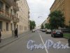 Ул. Роменская, дом 7 (слева) и перспектива от ул. Черняховского в сторону Лиговского пр. Фото 14 июня 2013 г.