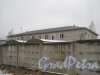 Красное Село (Горелово), ул. Заречная, дом 20. Одно из зданий на территории. Фото 4 января 2014 г.