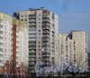 Ул. Ярослава Гашека, дом 26, корпус 1 (в центре Фото). Общий вид с Бухарестской ул. Фото 28 февраля 2014 г.