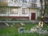 Ул. Ленсовета, дом 74. Фигурки во дворе. Фото 7 мая 2014 г.