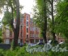 улица Одоевского, дом 12. Вид жилого дома со двора. Фото 15 июня 2014 г.