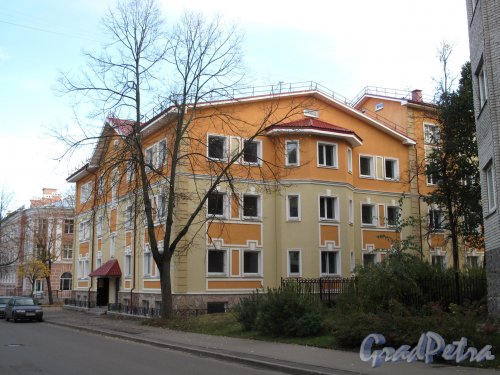 Конюшенная ул. (Павловск), д. 21. 3-этажный жилой индивидуальной постройки. Новое строительство