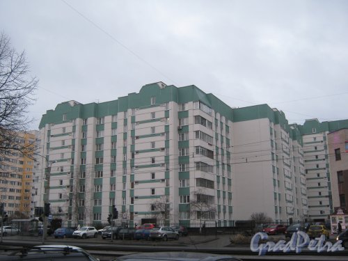 Ул. Маршала Казакова, дом 12, корпус 1. Вид со стороны дома 7. Фото февраль 2014 г.