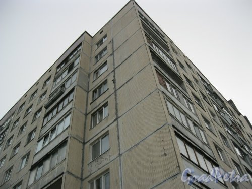 Белорусская ул., дом 14 (Ленская ул., дом 22). Фрагмент фасада здания. Вид с Белорусской ул. Фото 28 апреля 2014 г.