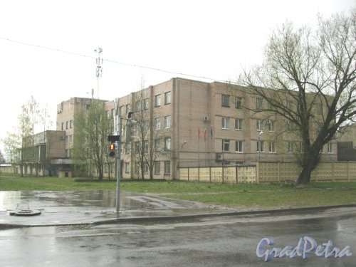 г. Пушкин, Сапёрная ул., дом 79 (Гатчинское шоссе, дом 55). Общий вид здания. Фото 5 мая 2014 г.