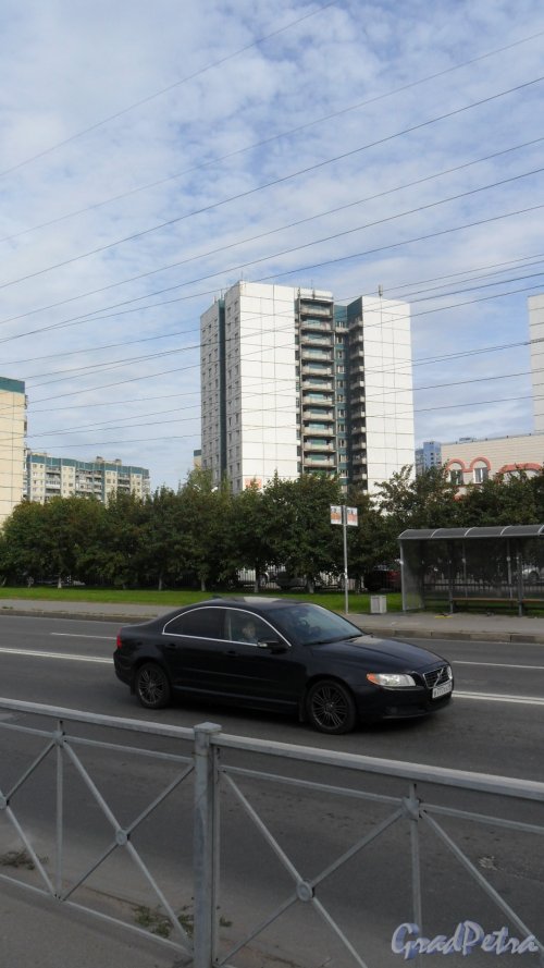 Улица Маршала Новикова, дом 17. Фото 3 сентября 2014 года.