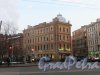 9-я Советская улица, дом 10-12. Фасад здания со стороны улицы Моисеенко. Фото 24 декабря 2014 года.