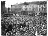 Казанская улица, дом 1. Процессия похорон Георгия Валентиновича Плеханова 5 июня 1918 года.