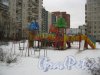 Белорусская ул., дом 8. Детская площадка во дворе. Фото 12 февраля 2015 г.