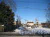 Пос. Торики, Ленинградская ул. Вид от Аннинского шоссе в сторону Песочной ул. Фото 16 февраля 2015 г.