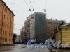 Улица Чапаева, дом 18 (16а). Общий строительства жилого комплекса «Чапаева, 16». Вид от Казарменного переулка. Фото 9 марта 2015 года.