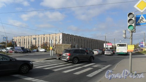 Краснопутиловская улица, дом 67. Фото 3 октября 2014 года.
