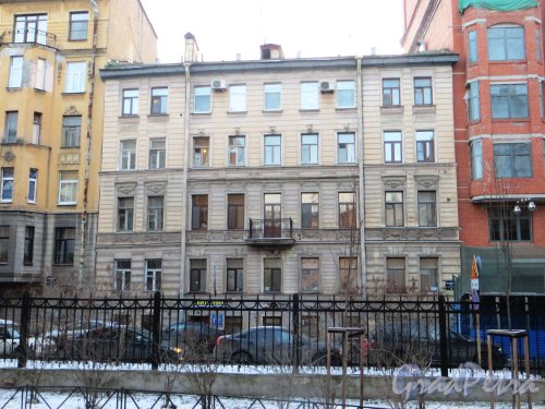 4-я Советская улица, дом 11, литера А. Фасад по 4-й Советской улице. Фото 24 декабря 2014 года.