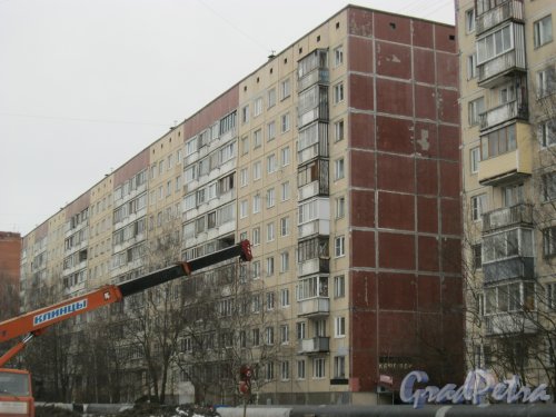 Ленская ул., дом 20, корпус 1. Общий вид с Белорусской ул. Фото 12 февраля 2015 г.