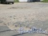 Митрофаньевский тупик. Фрагмент старого покрытия дороги. Фото 3 июля 2015 г.