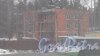 Всеволожск. Улица Константиновская, дом 15. Вид дома с железнодорожной платформы станции Всеволожская. Фото 30 ноября 2015 года.