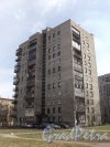 улица Громова, дом 6, литера А. Общий вид 12-этажного жилого дома. Фото 12 апреля 2011 года.
