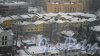 Улица Щербакова, дом 23. Общий вид малоэтажного жилого комплекса "Щербаковский". Фотография сделана с высотки на Новоколомяжском проспекте. Фото 25 января 2016 года.