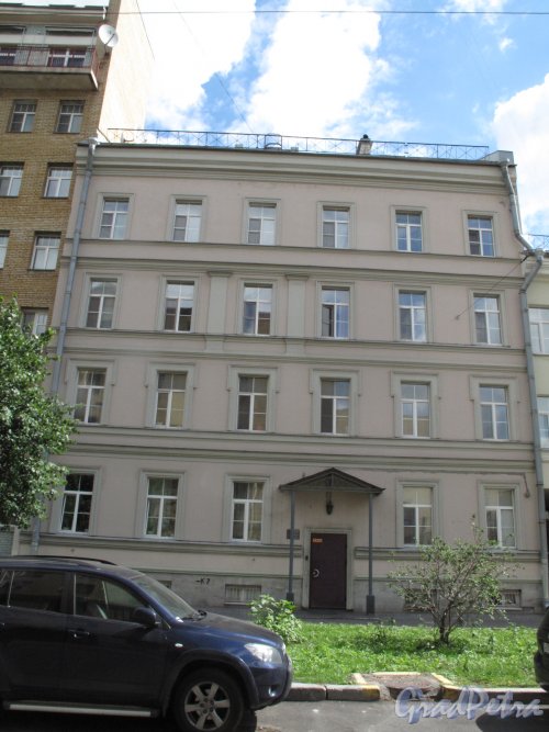 Серпуховская ул., д. 34 (средний дом) Жилой дом. Общий вид. фото июнь 2014 г. 