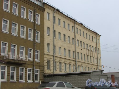 Рыбинская улица, дом 5, литера А. Общий вид здания. Фото 3 декабря 2015 года.
