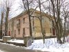 улица Крупской, дом 8, корпус 1, литера Б. Угловая часть жилого здания со стороны дома №10 по улице Крупской. Фото 16 февраля 2016 года.