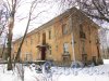 улица Крупской, дом 8, корпус 2, литера В. Общий вид жилого дома. Фото 16 февраля 2016 года.
