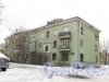 улица Крупской, дом 16, корпус 3, литера А. Фасад со стороны подъездов. Фото 16 февраля 2016 года.