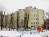 улица Крупской, дом 21, литера А. Общий вид жилого дома со двора. Фото 16 февраля 2016 года.