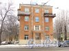 Улица Бабушкина, дом 23. Торец жилого дома со стороны улицы Бабушкина. Фото 16 февраля 2016 года.