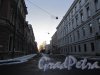 Перспектива улицы Александра Блока от Матисова переулка в сторону Перевозной улицы. Фото 12 февраля 2011 года.