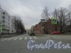 город Колпино, перспектива улицы Губина от Павловской улицы в сторону проспекта Ленина. Фото 16 марта 2016 года.