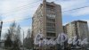 Всеволожск, Ленинградская улица, дом 7. 9-этажный жилой дом 1988 года постройки индивидуального проекта. 1 парадная, 36 квартир. Фото 30 апреля 2016 года.