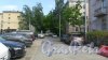 Улица Эмануиловская, панорама улицы в сторону проспекта Энгельса. Улица носит свое название с 1914 года, с 1887 года именовалась Иммануиловской. Фото 29 мая 2014 года.
