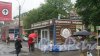 Улица Енотаевская, дом 15. Павильон «Грузинская пекарня» на месте снесенного торгового павильона(смотрите фотографию от 12 мая 2016 года на этом сайте). Фото 19 июня 2016 года.
