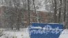 Всеволожский район, поселое имени Морозова, улица Хесина, дом 12. Вид дома со двора. Фото 5 ноября 2016 года. Такого снегопада...не видели ни разу.