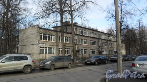 Улица Орбели, дом 14. Детский сад №112 комбинированного вида Выборгского района Санкт-Петербурга. Фото 13 марта 2016 года.