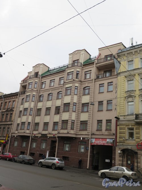 2-я Советская ул., д. 17. Бизнес-центр «Ренессанс Хаус», 2003. Общий вид. фото февраль 2015 г.